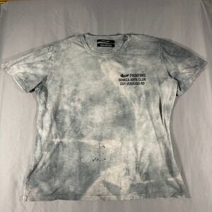 Reese Cooper Seneca Arts Club T-Shirt‎ Mens M Grey Fair Distressed Graphic Tee